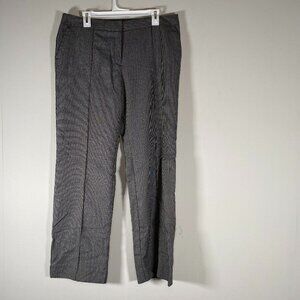 Worthington MODERN FIT Trouser Dress Pants Women's 14 Black White Geometric